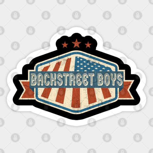 Vintage - Backstreet boys Sticker by KOKOS PAPA